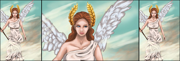 Goddess of Victory by Deviantartist Silme Mor.